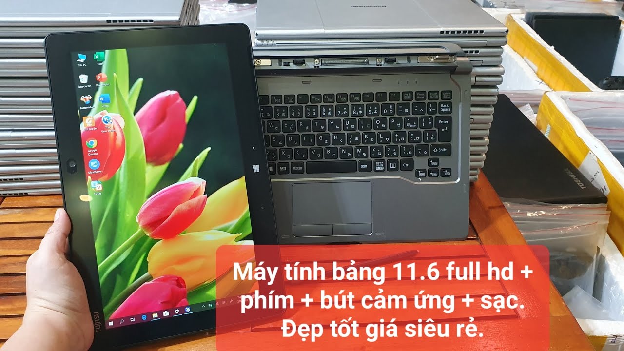 Gi&aacute; si&ecirc;u rẻ Fujitsu Arows Tab Q665. M&aacute;y t&iacute;nh bảng 11,6fhd + ph&iacute;m + b&uacute;t cảm ứng + sạc. 0846844448