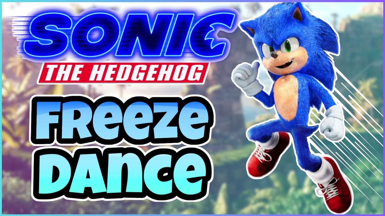 🔵 Sonic 🔵 Freeze Dance | Brain Break | GoNoodle Inspired | Just Dance