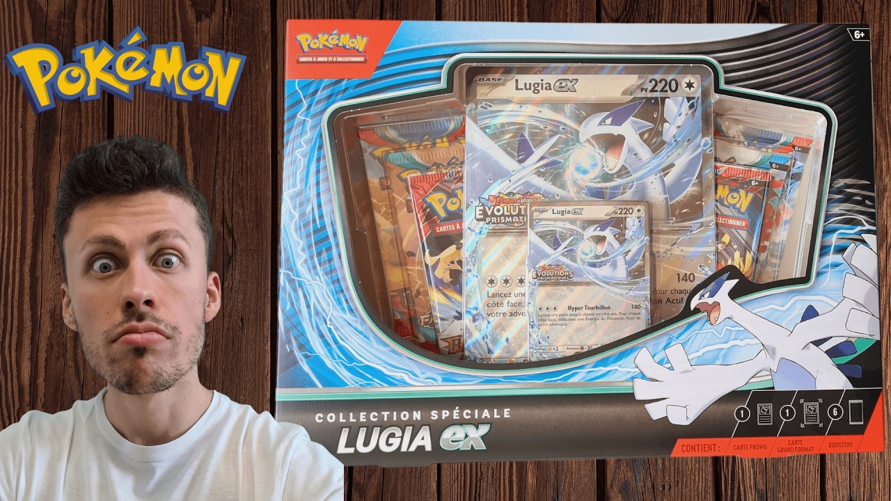 J'ouvre en AVANT-PREMIERE le coffret Lugia ex (exclusivité KingJouet)