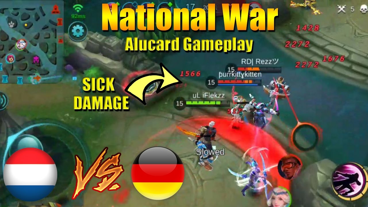 Mobile Legends: HYPERCARRY ALUCARD GAMEPLAY IN NATIONAL WAR