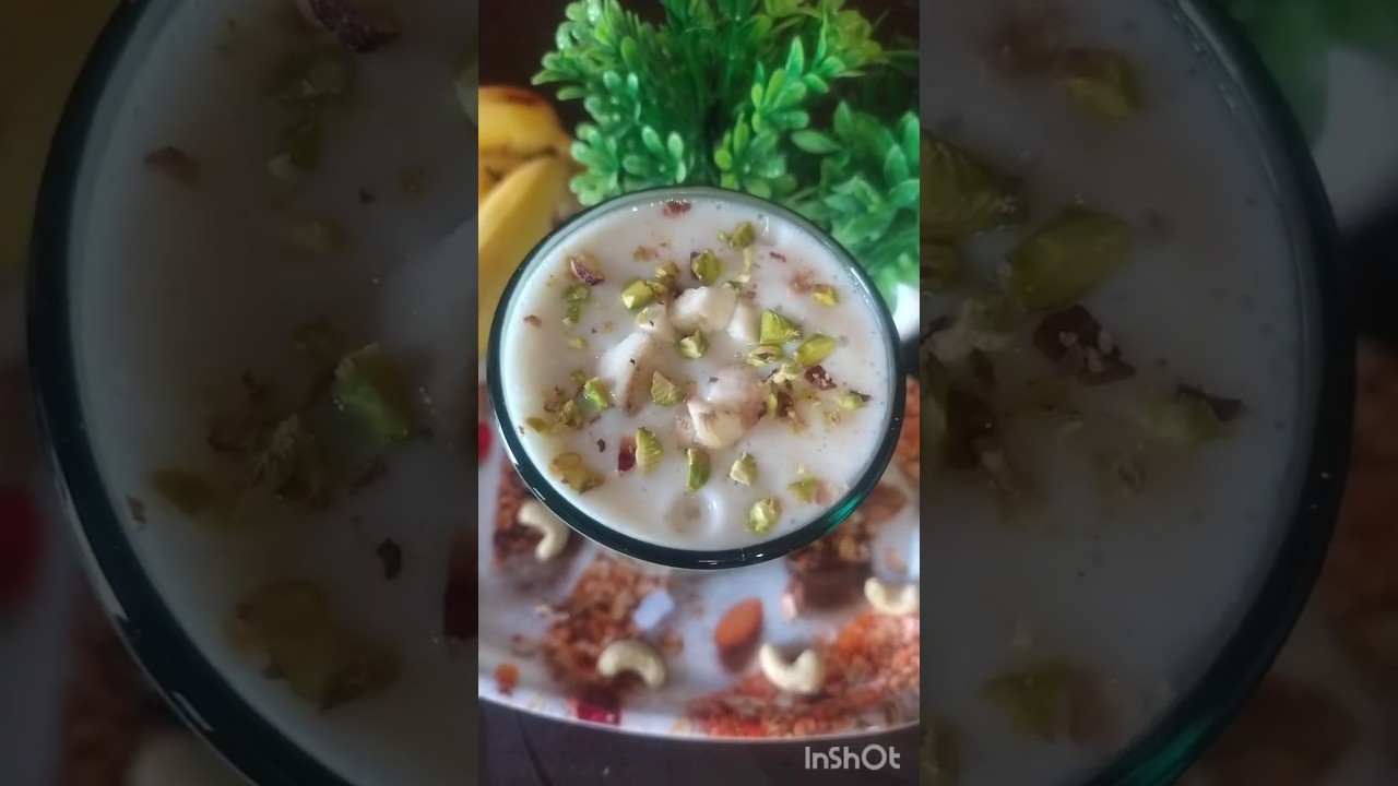 healthy# banana 🍌🍌 💪 milk shake simple milk shake# recipe cooking videos do 