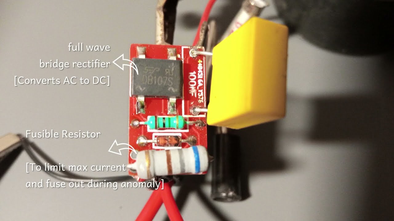 Pushing the Limits: Testing a Small Capacitive Dropper Beyond Its Rated Voltage