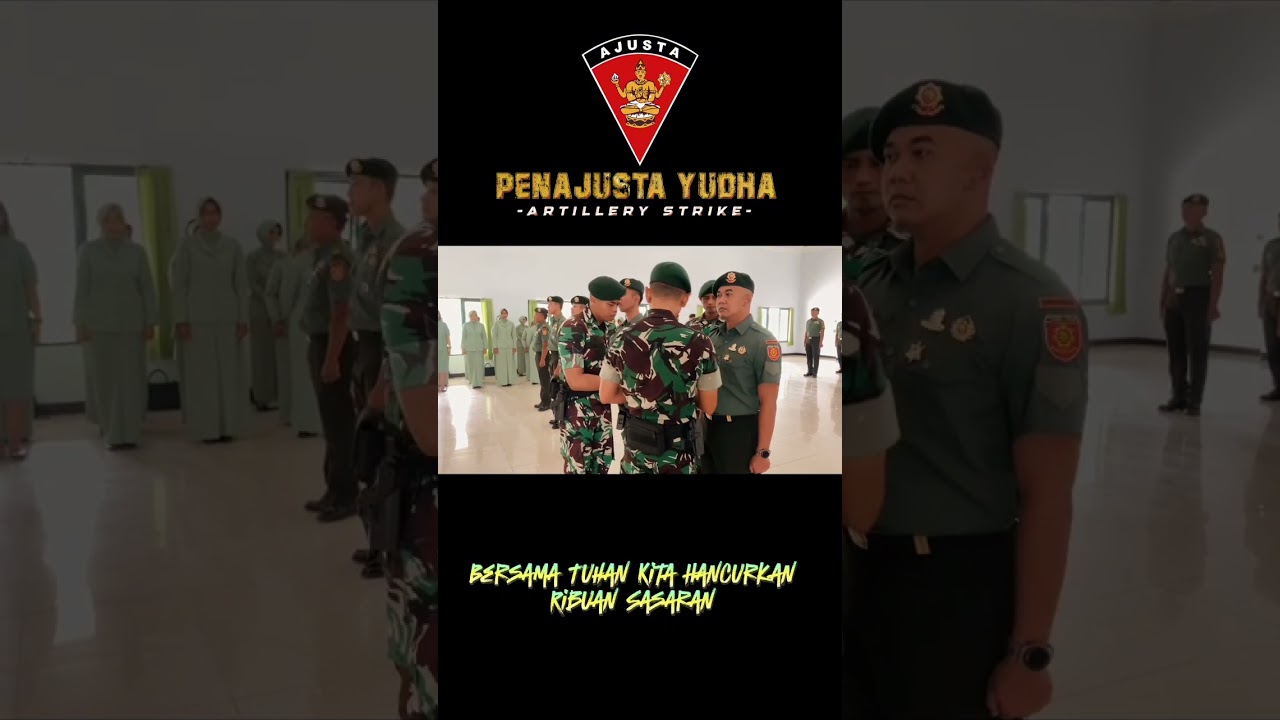 Upacara kenaikan pangkat periode 1 April 2024 Yonarmed 1/AY/2/2 Kostrad