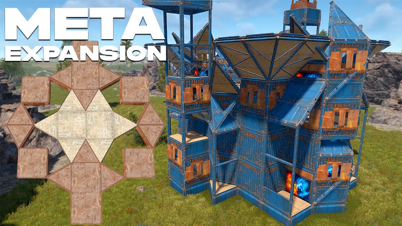(NEW) Meta 2x1 Expansion / Solo - Trio / Rust Base Design 2025