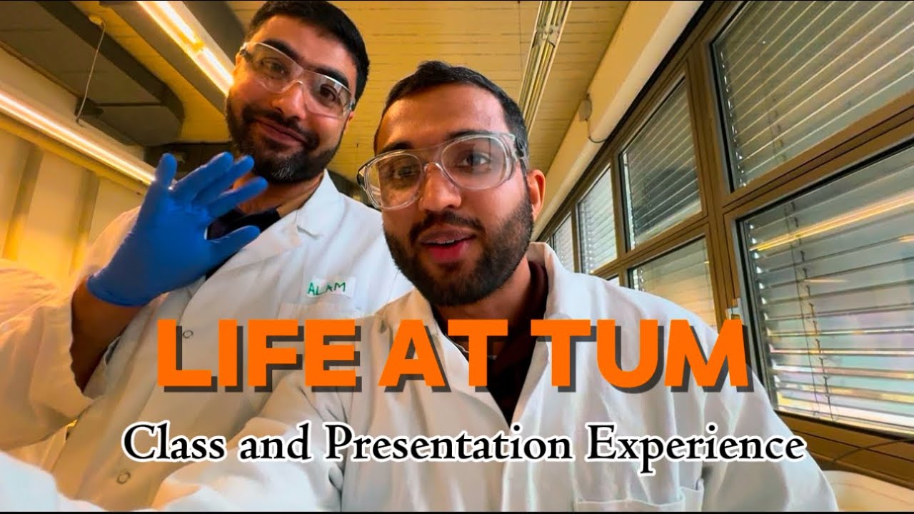 "Life at Technical University of Munich: Labs Work & Presentation I Exploring Freising Downtown"