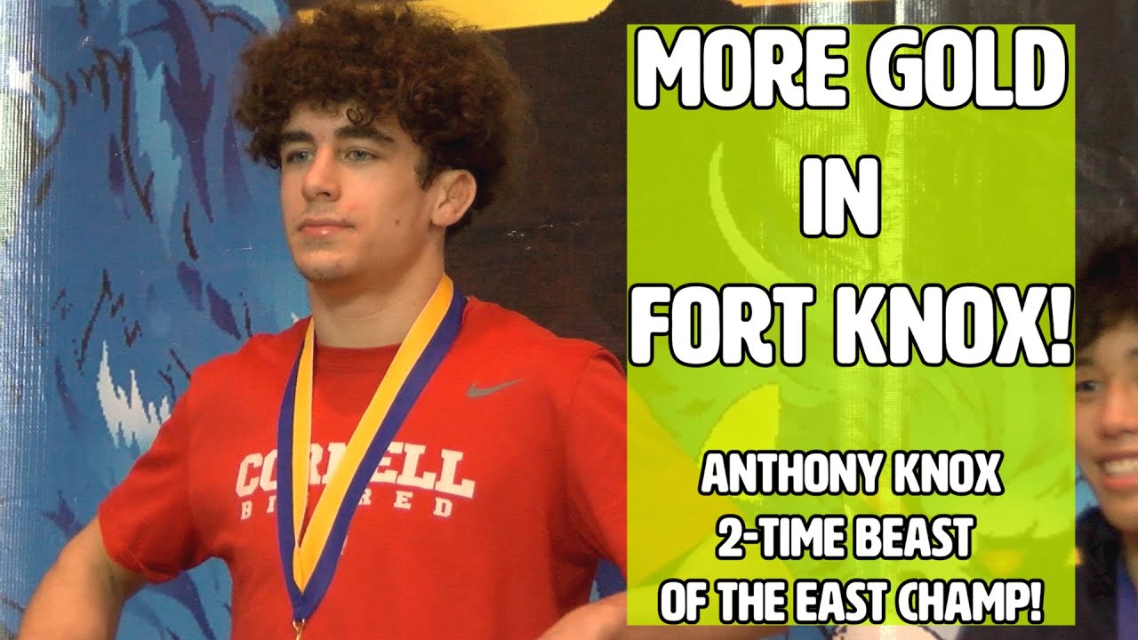 Anthony Knox Wins 2nd Beast of the East Title | 126 lbs. |  16-9 win over Sammy Spaulding