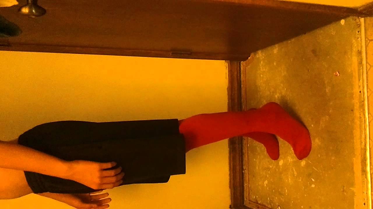 Red soccer socks