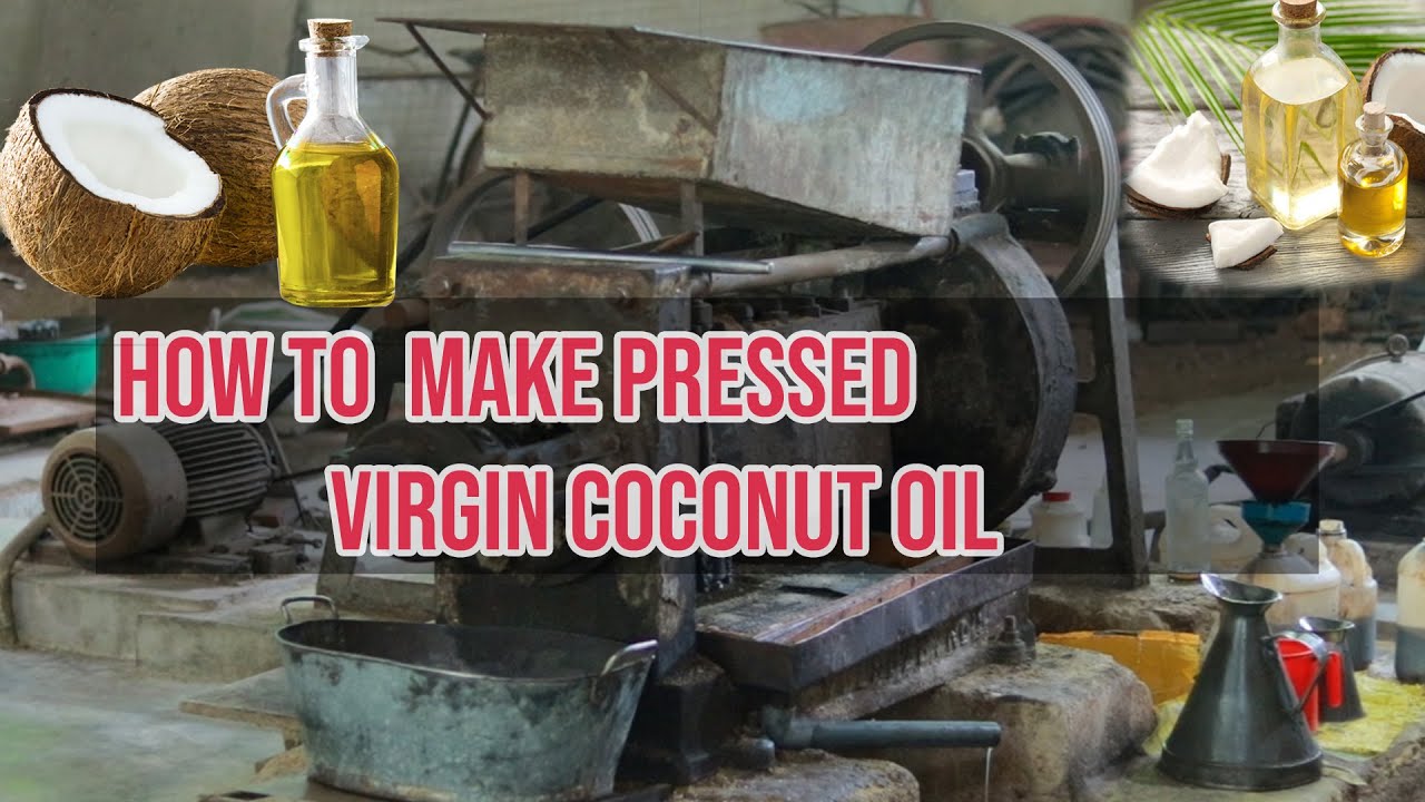 How Coconut Oil is Made? | Coconut Oil Production Process | Coconut Oil Expeller Machine