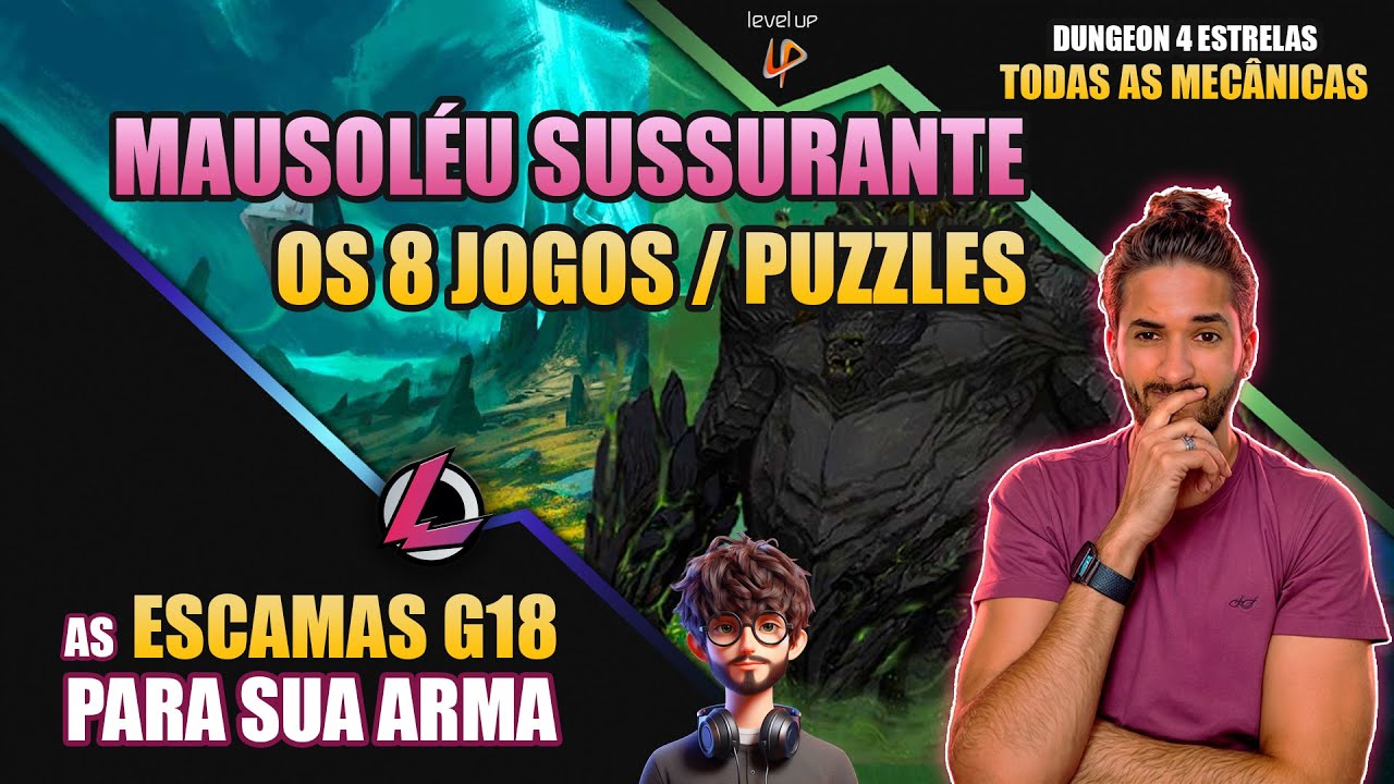 #PWBR - Mausoléu Sussurrante - Todos os Jogos / Puzzles