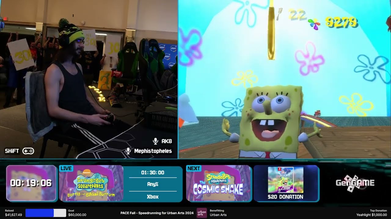 SpongeBob: Battle for Bikini Bottom Speedrun by SHiFT in 
