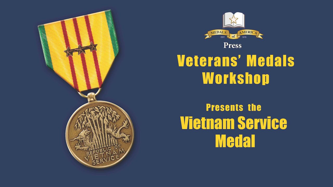 Vietnam Service Medal (VSM), The Vietnam Service Medal was awarded to over 3,500,000 U.S. Veterans.