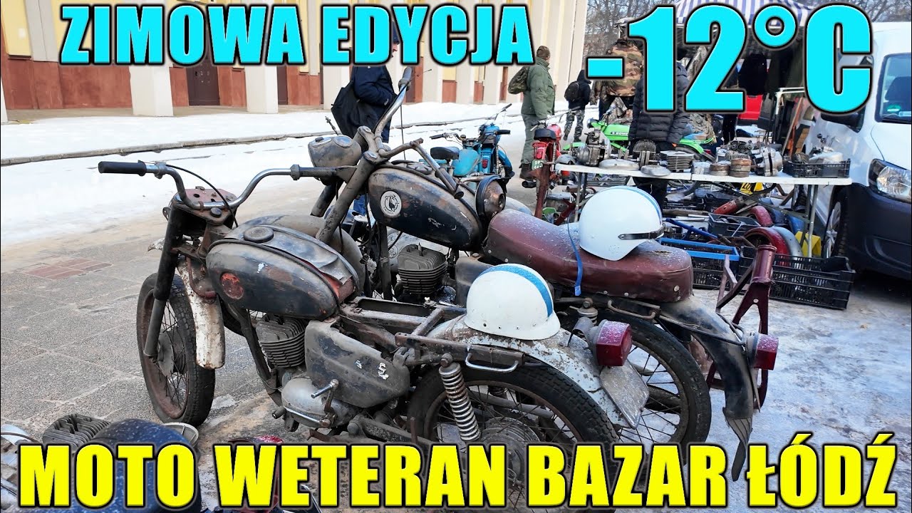 Szukamy okazji na MOTO WETERAN BAZAR 💥💥 Najzimniejsza GIEŁDA w historii 😱😱