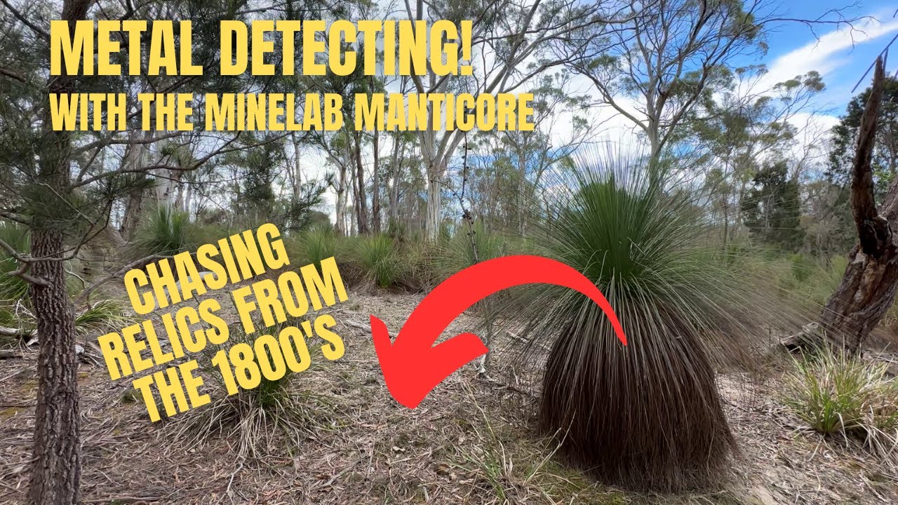 Chasing Convict Relics with the Minelab Manticore!