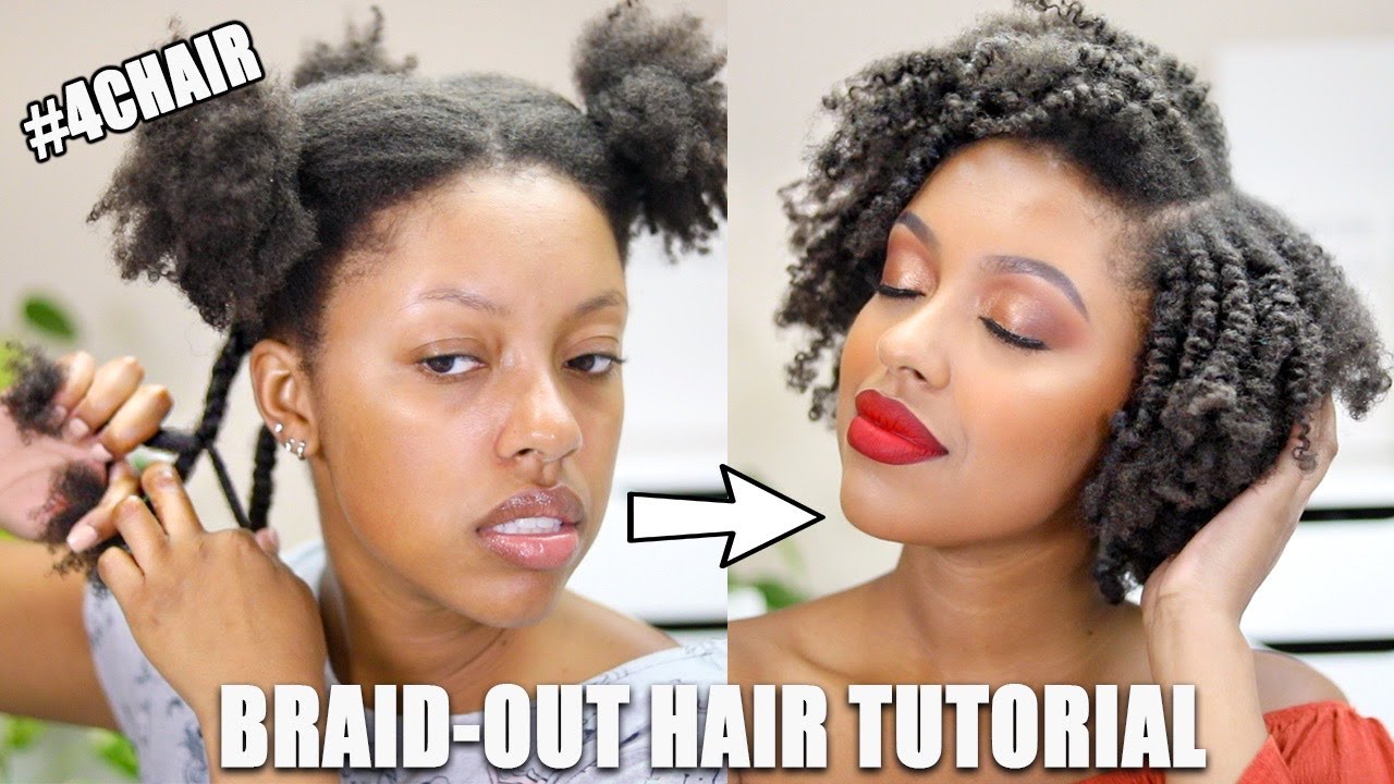 UPDATED BRAID OUT TUTORIAL *FLUFFY DEFINED RESULTS*