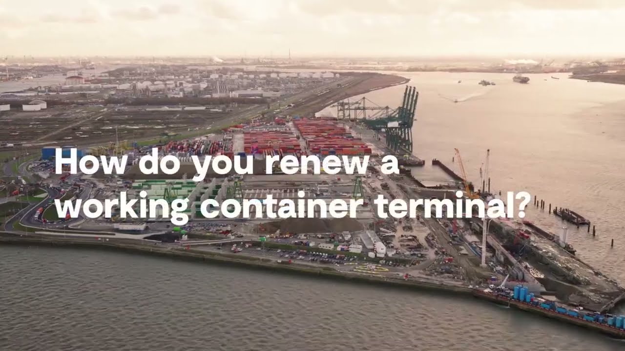 How do you renew a working container terminal?