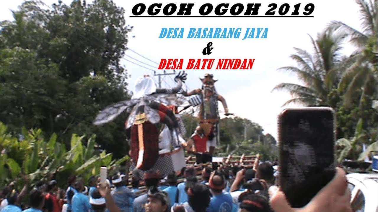 OGOH OGOH BASARANG & BATU NINDAN 2019, JALAN LINTAS KALIMANTAN MACET TOTAL