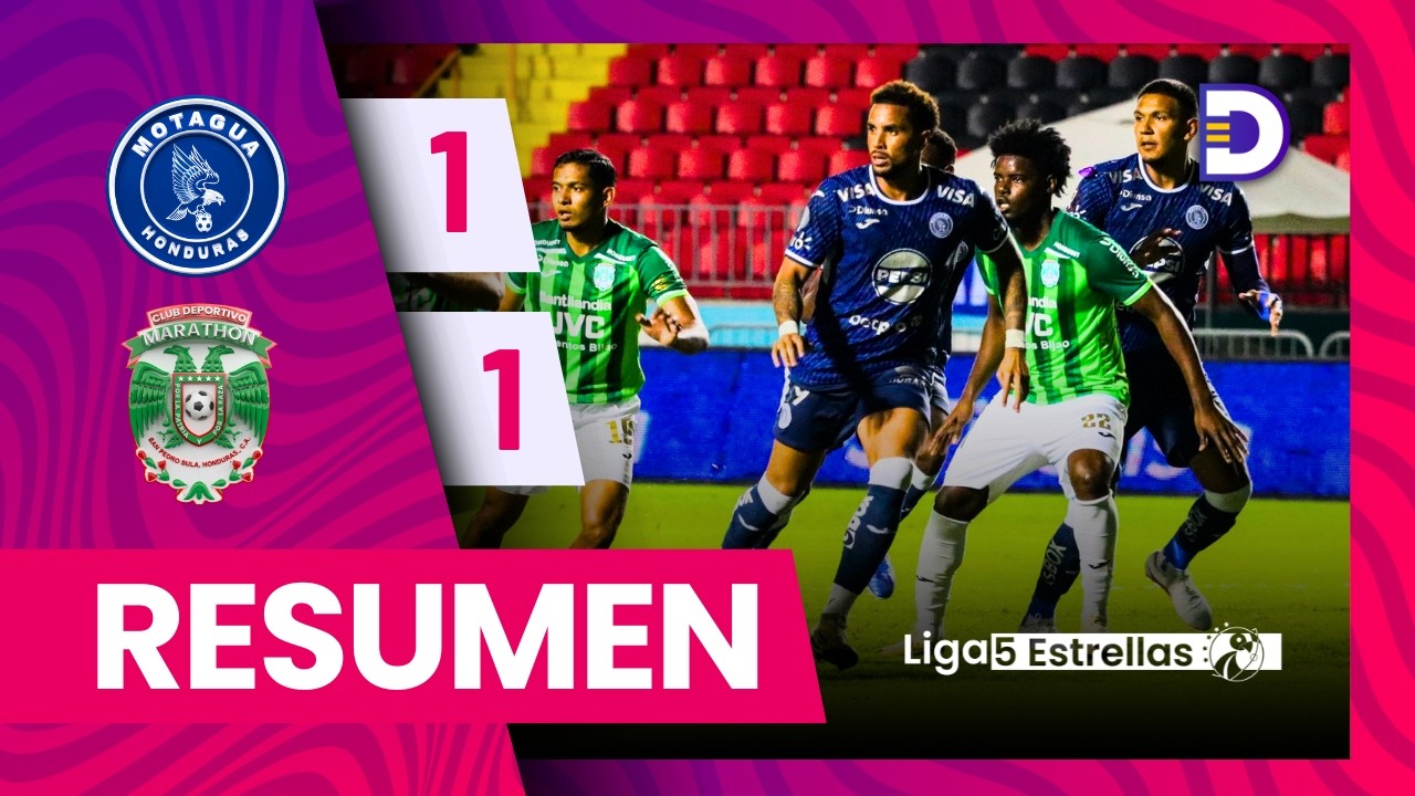 Motagua 1-1 Marathón | Jornada 6 | Liga Nacional - Clausura 2025 - 2026