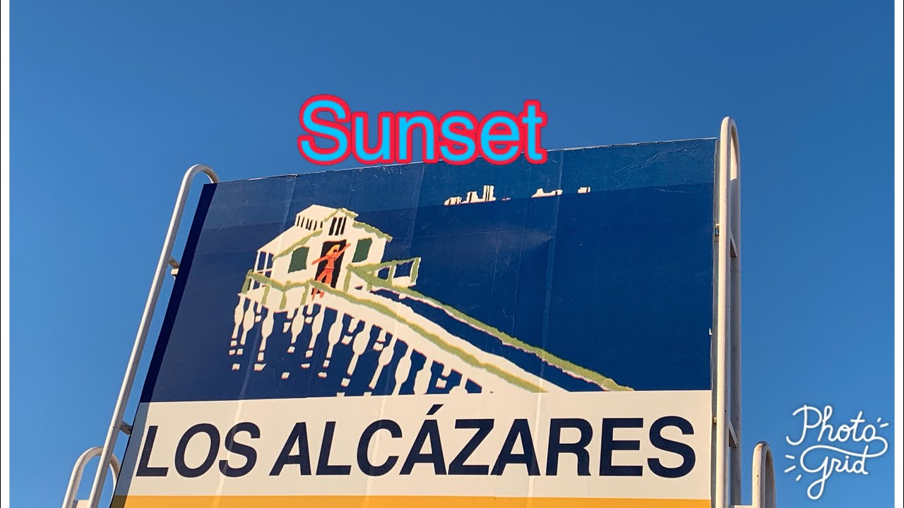 Los Alcazares Sunset Promenade Spanish Guitar