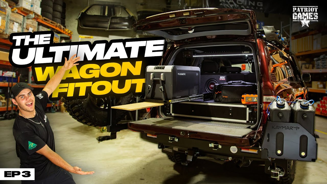 The ULTIMATE Wagon Fitout | Toyota Landcruiser 105 Build