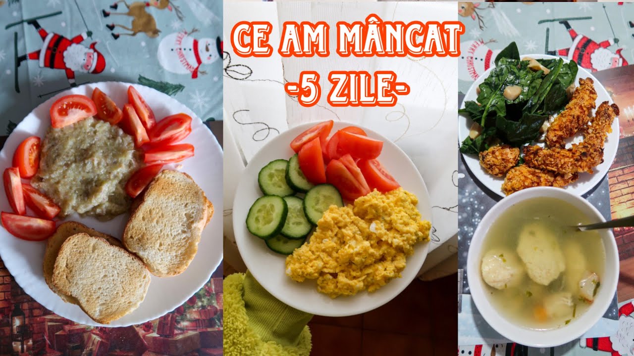 Ce am mâncat în 5 zile🥦 idei de mese rapide și sănătoase #6monthspregnant