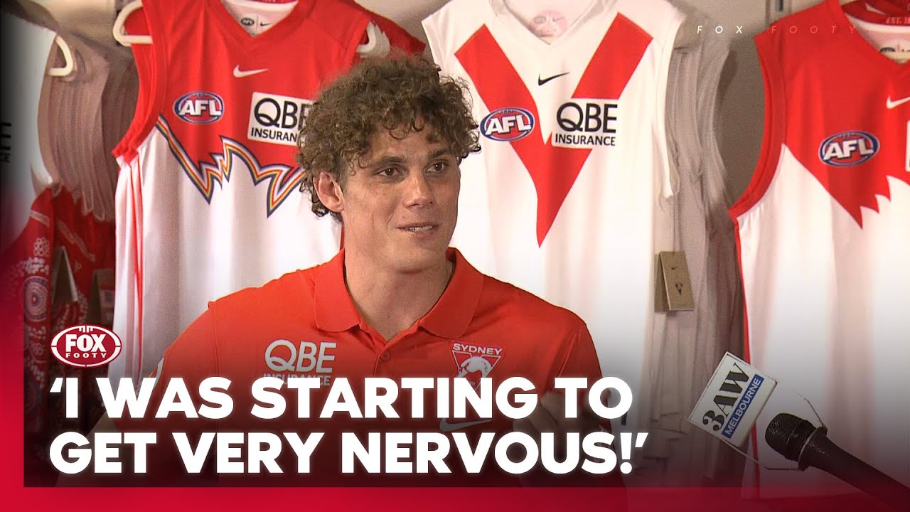 'Only got 4 or 5 years left' 👀 Curnow opens up on shock trade to Swans I Full Press Conference