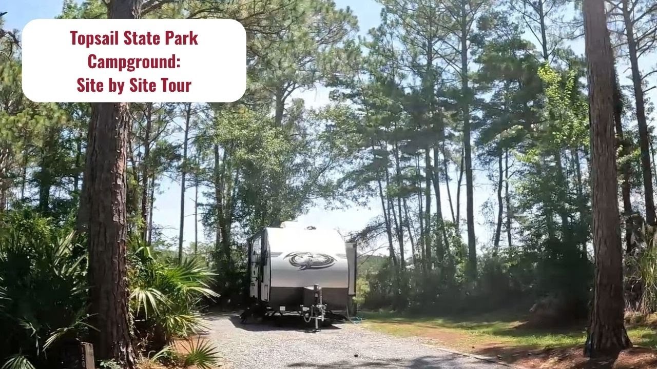Topsail State Park Campground: Site by Site Tour