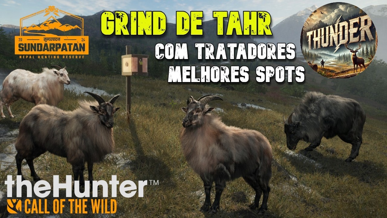 Organize seu Grind de Tahr com Tratadores ( SundarPatan ) - The Hunter Call of the Wild