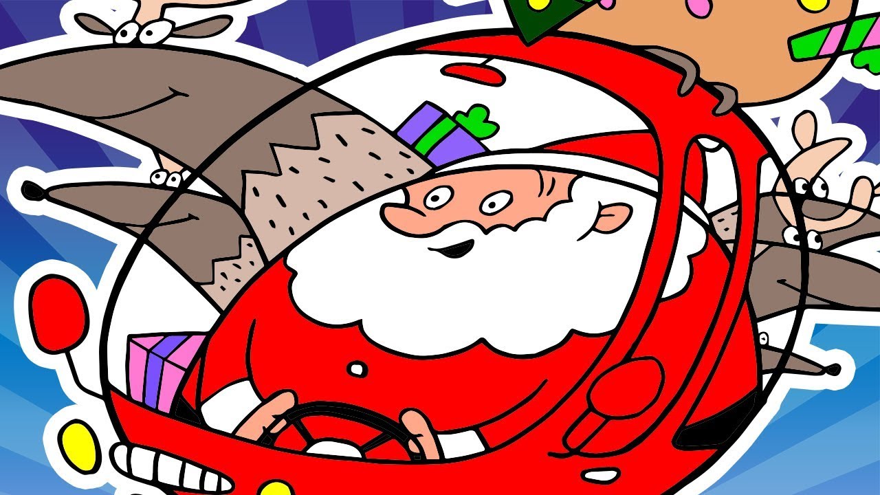 How to Draw Funny Santa Claus & Christmas Drawings | Learn to draw with Øistein