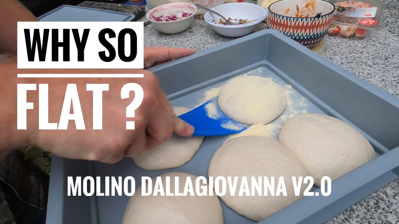 Molino Dallagiovanna V2.0 65% Hydration - Flat Dough Balls 🤷‍♂️