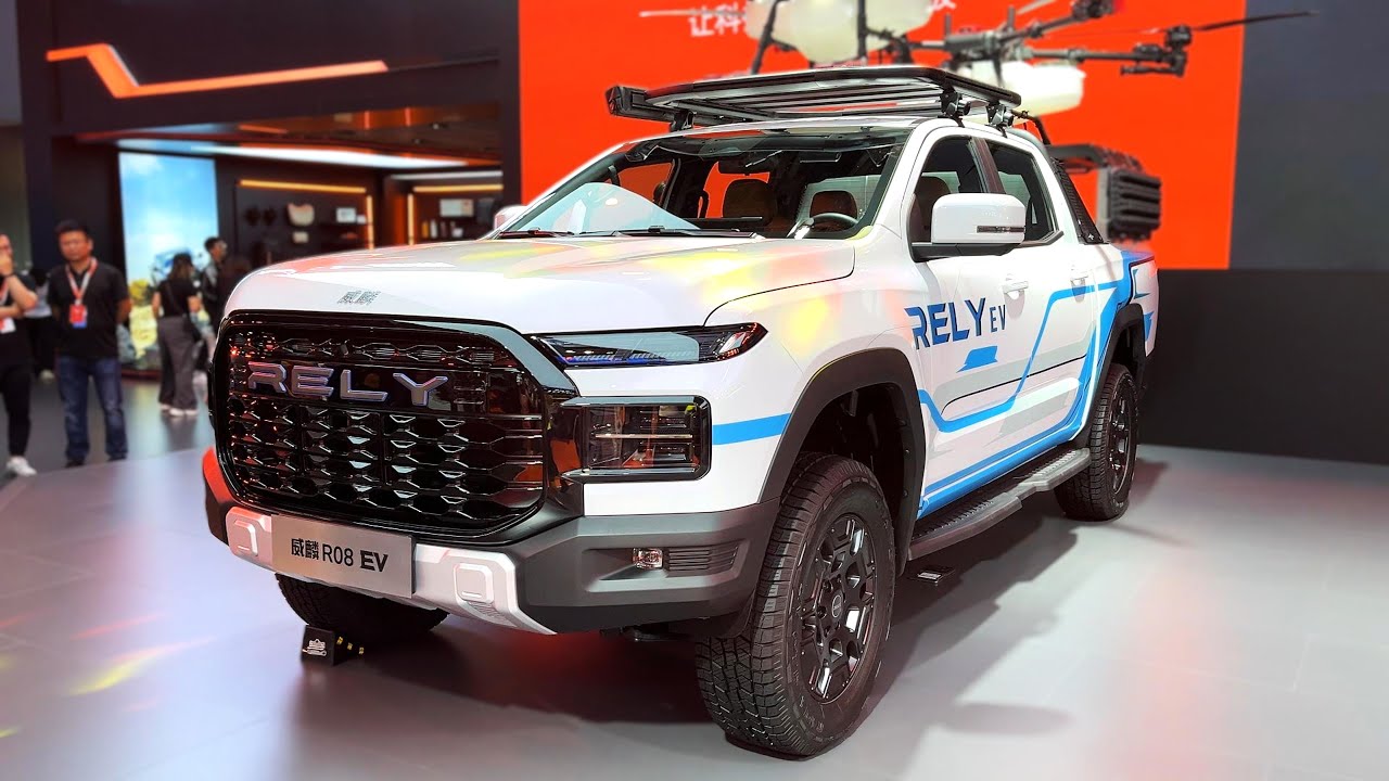 All New 2026 Chery Rely R08 EV Pickup Exterior And Interior | 4K