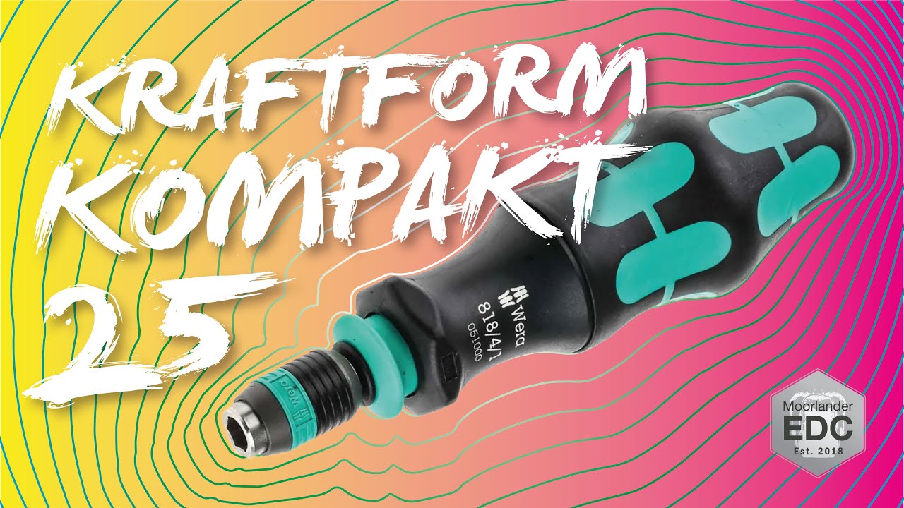 Wera Kraftform Kompakt 25 EDC Screwdriver