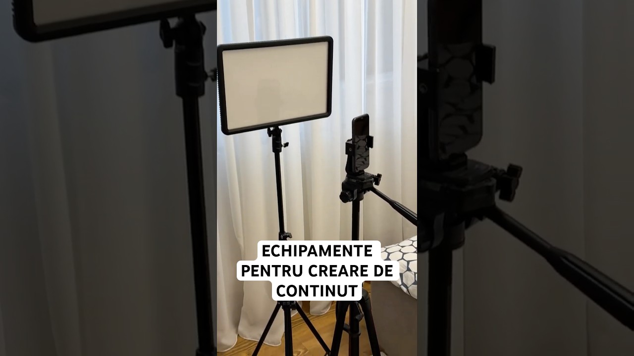 Echipamente pentru creare de continut #ugc #ugccreator