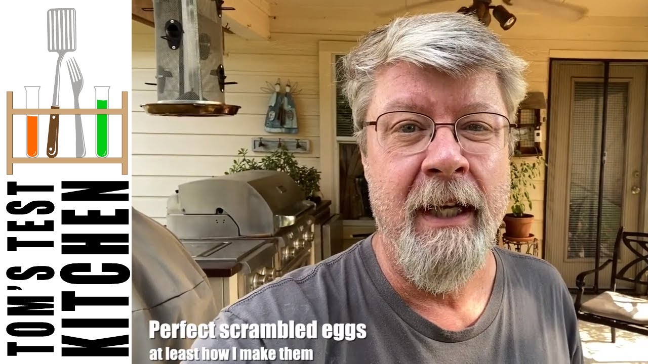 How I make the perfect scrambled eggs