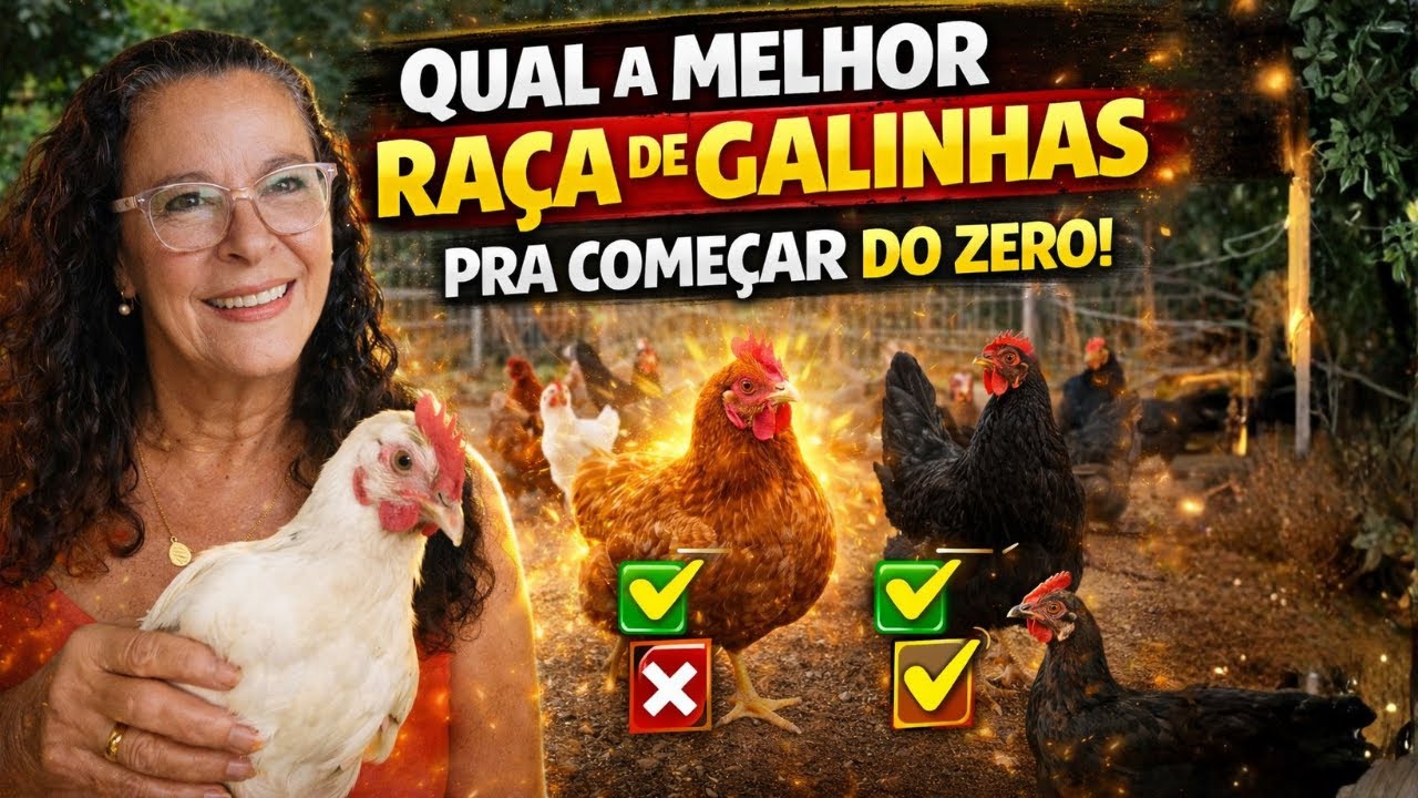 QUAL A MELHOR RAÇA DE GALINHAS pra INICIAR sua criação do ZERO? NÃO COMECE ERRADO!