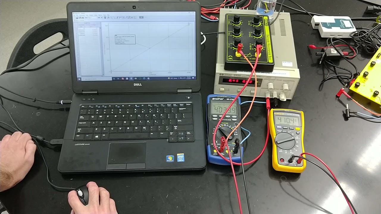 Ohm's Law From Measuring Voltage Across an Ammeter + Some Non-Ohmic Devices