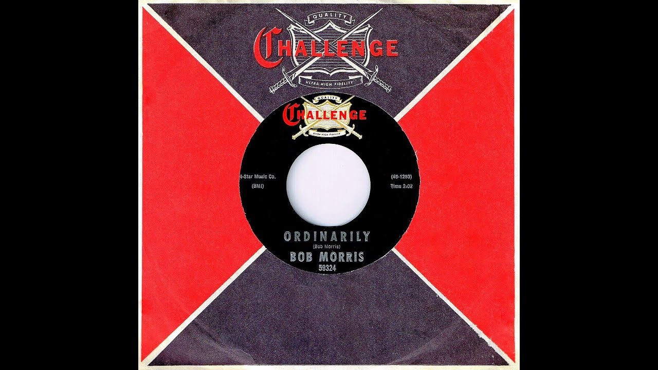 Bob Morris - ORDINARILY  (1965)
