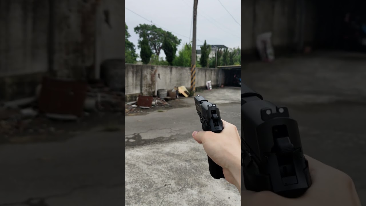 (Airsoft)VFC SIG SAUER P226 MK25 GBB decocking and double action