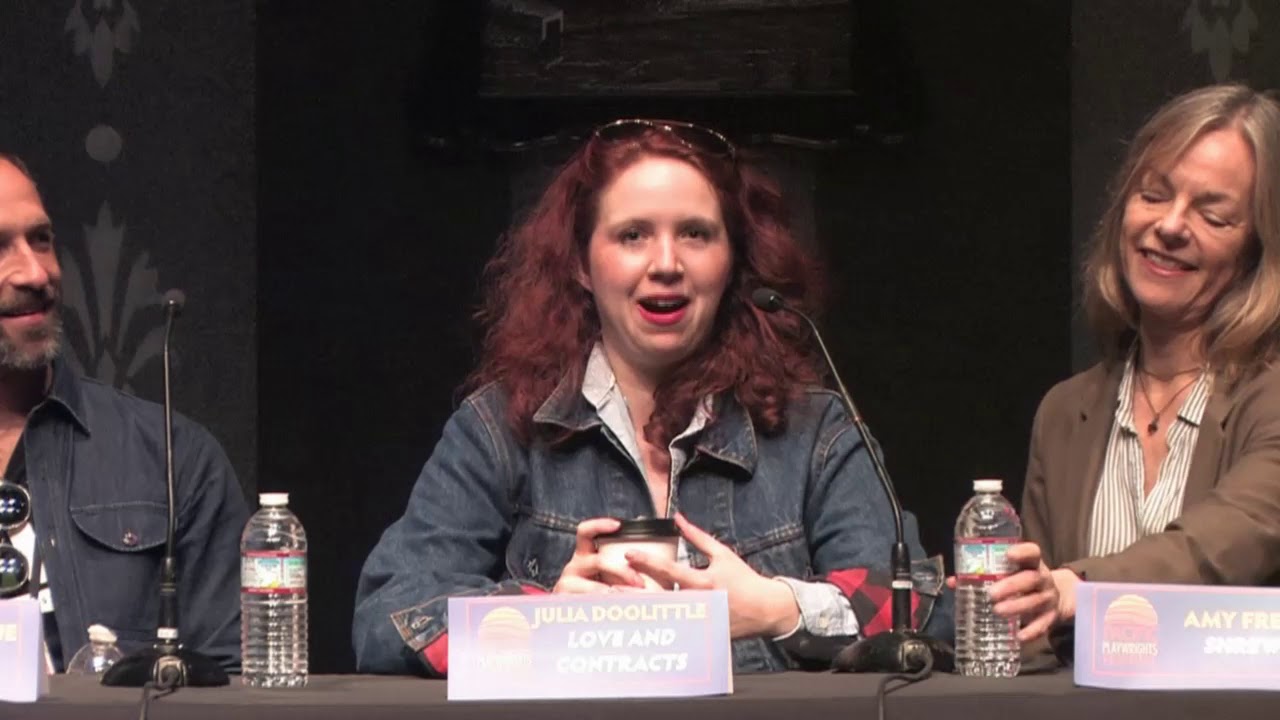 Pacific Playwrights Festival  Panel at South Coast Rep in Costa Mesa, CA&mdash;Sunday 22 April 2018