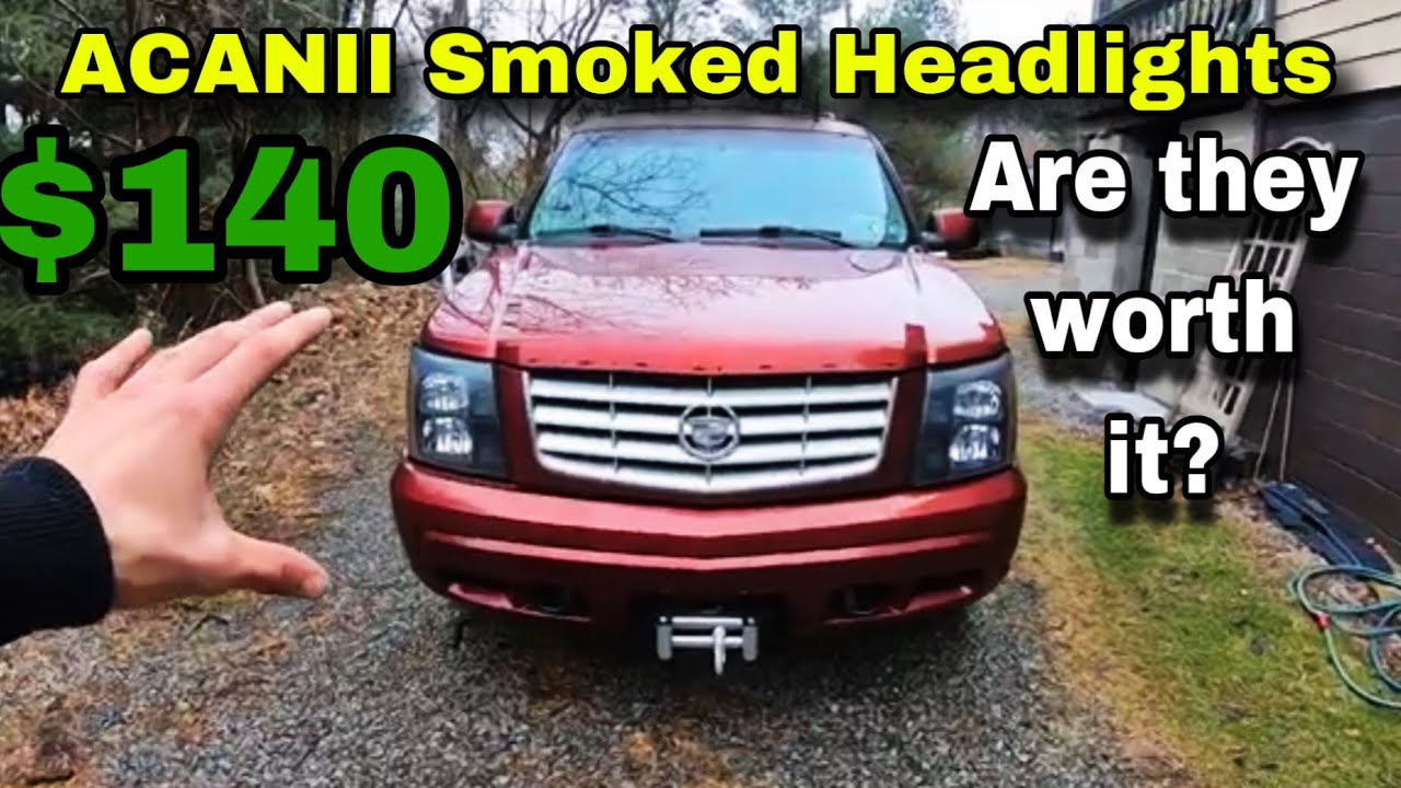 Amazon Headlight Review | ACANII Smoked Headlights