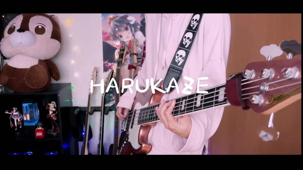 【SCANDAL】HARUKAZE ベース弾いてみた (bass cover)