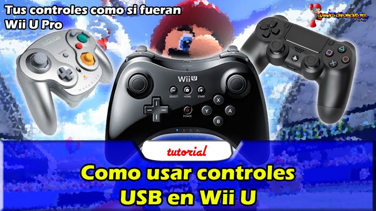 Como usar controles USB en Wii U | Tutorial