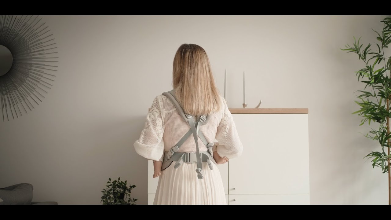 How to Front Carry with Crossed Shoulder Straps | ISARA Elite Baby Carrier