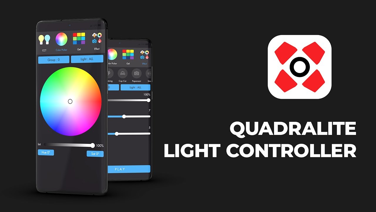 Aplikacja Quadralite Light Controller &mdash; teraz dostępna w App Store