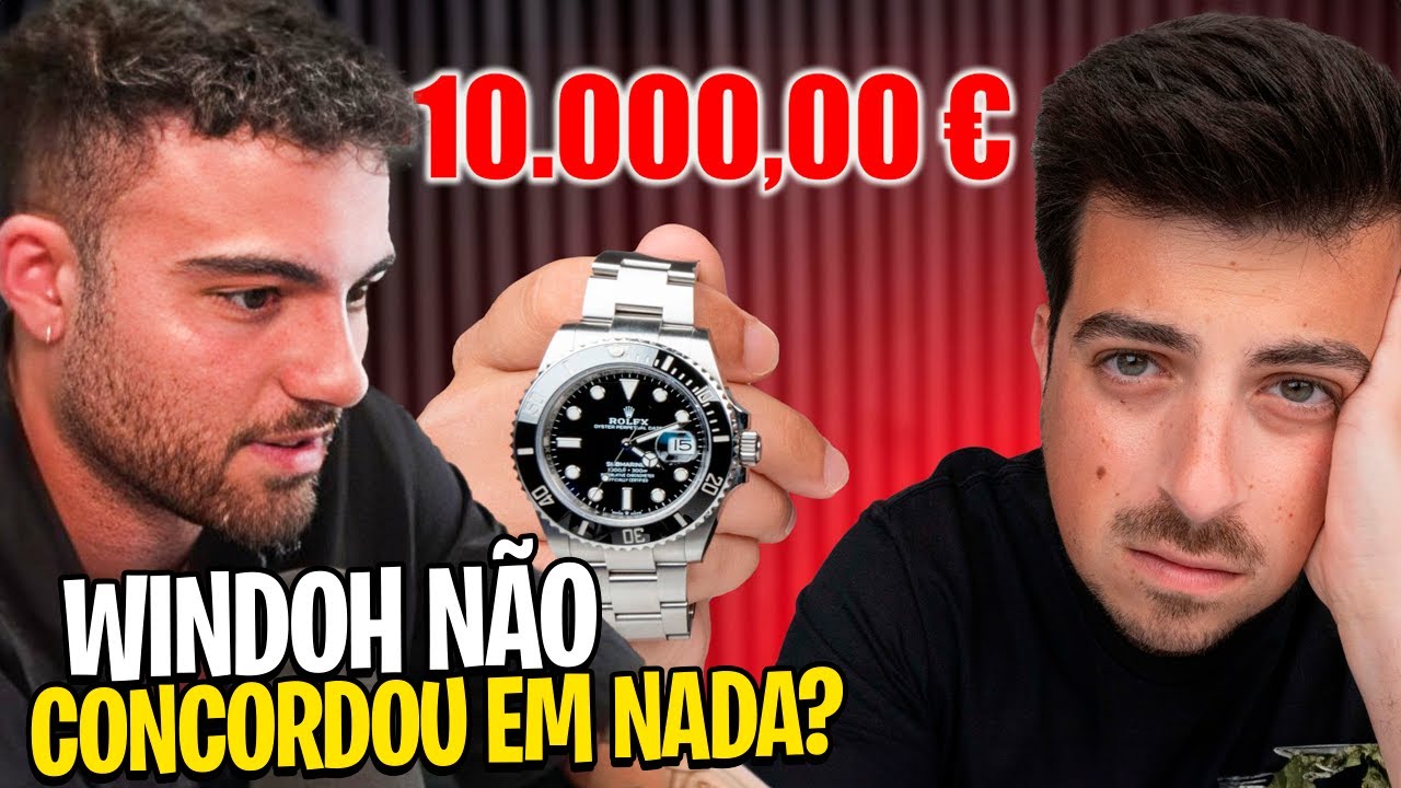 WINDOH REAGE A ' PIORES COMPRAS ' DE BERNARDO ALMEIDA