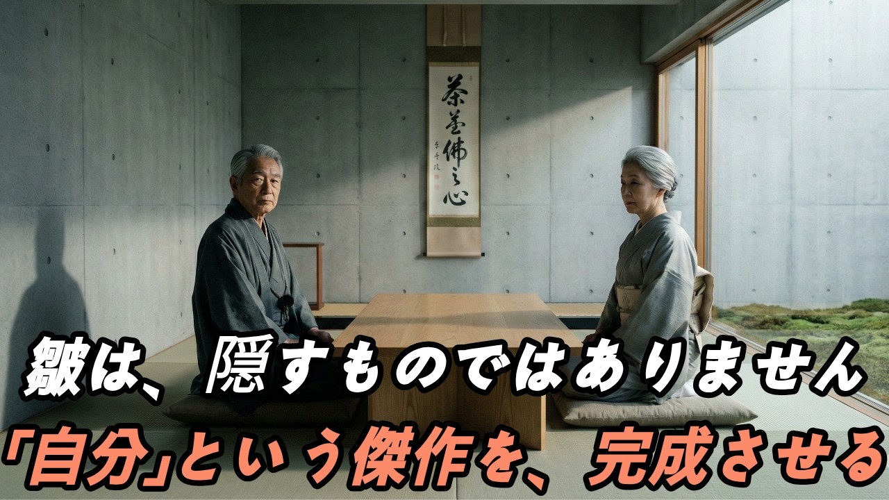 「老い」は醜さではなく、一つの傑作です。誰も見ていない部屋で、自分を整え続ける理由。| シニア名言 | オーディオブック | 癒やし | 人生訓 | マインドフルネス | 禅 |