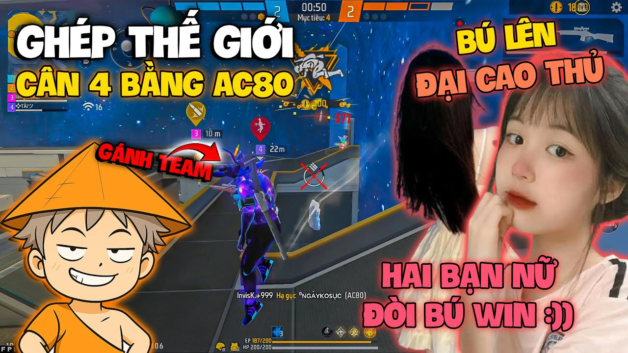 Mình Truy Tìm Thế Giới Gánh Team Cân 4 Làm Bạn Nữ Đòi Bú Win Lên Đại Cao Thủ Và Cái Kết