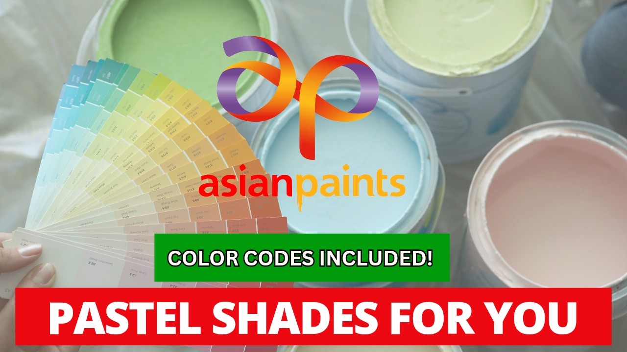 🎨 Discover the Best Pastel Shades from Asian Paints | Home Décor Inspiration 🎨#asianpaints #pastel