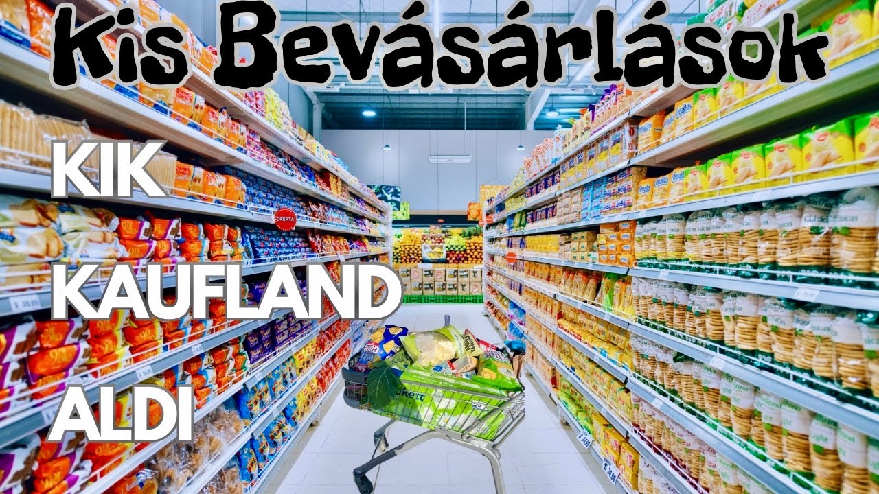 Kis Bevásárlások/KIK, Hentes, Kaufland?, ALDI/