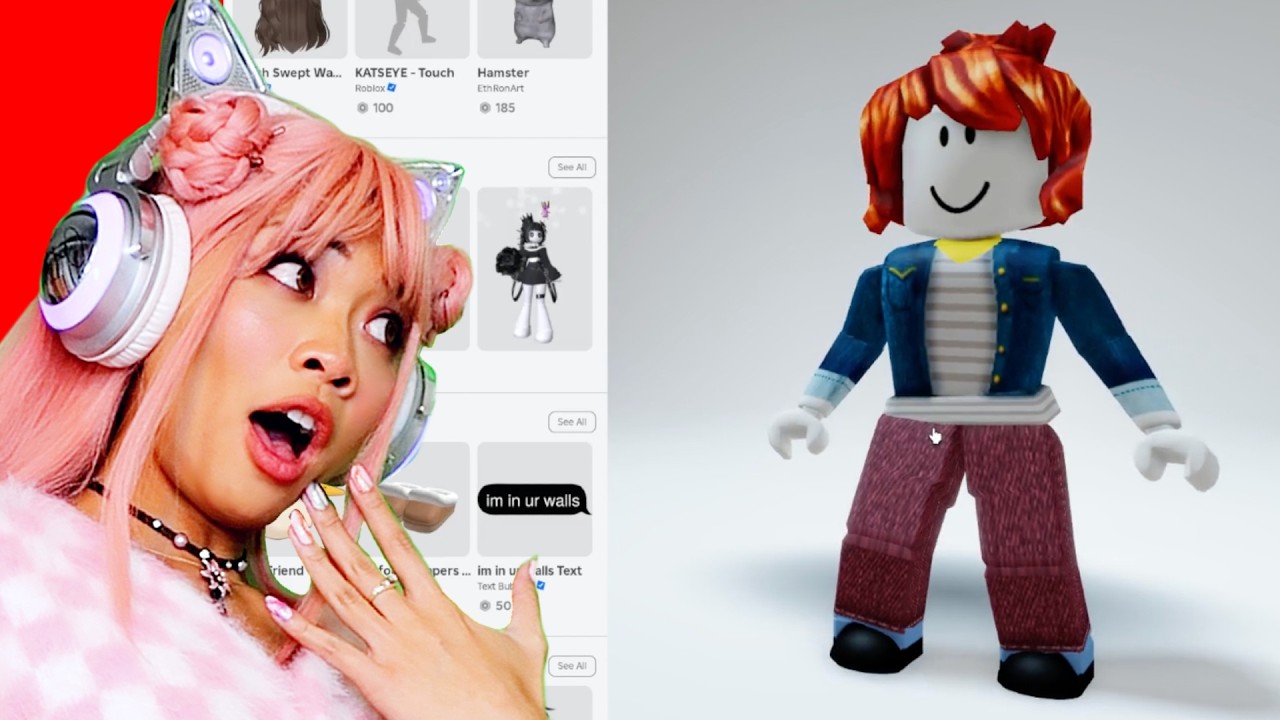 MAKING A CUTE NEW ROBLOX AVATAR! (SugarCat and MapleBear)