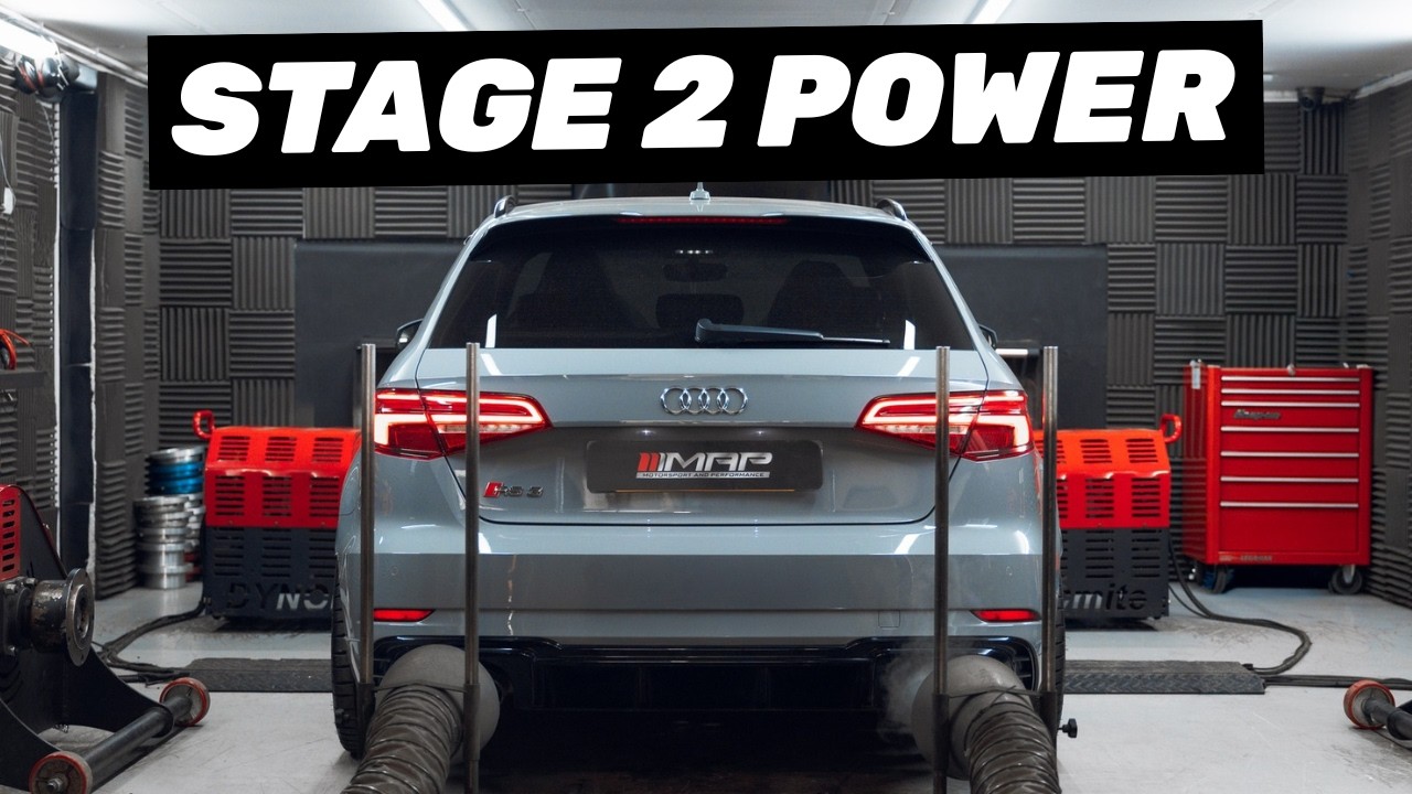 Ремонт Audi RS3 8V Stage 2 — правильная настройка!